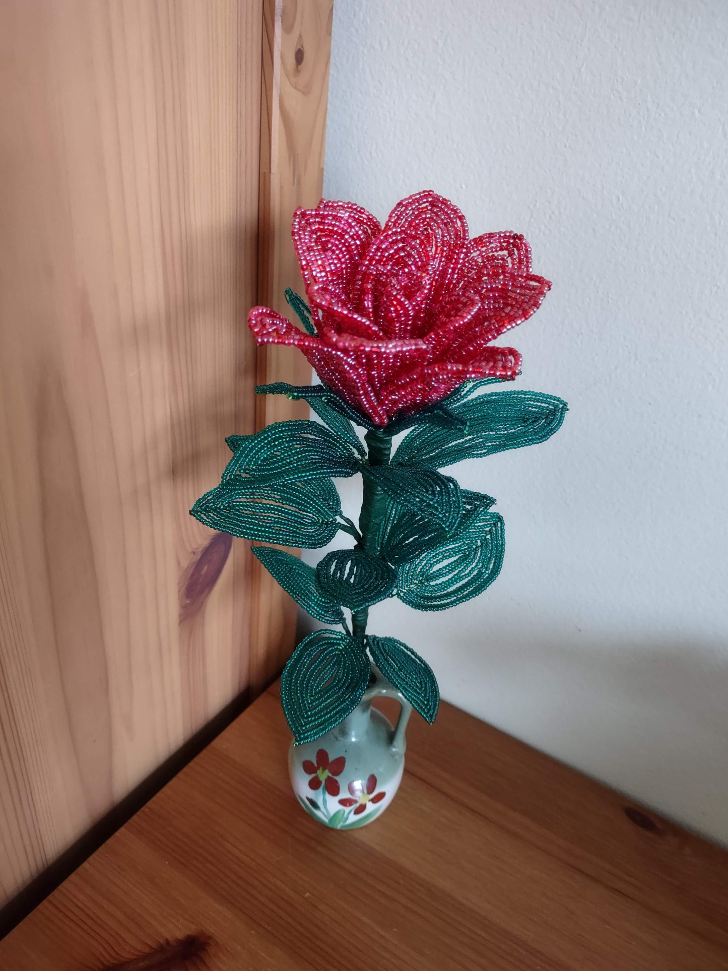 Singular Red Rose