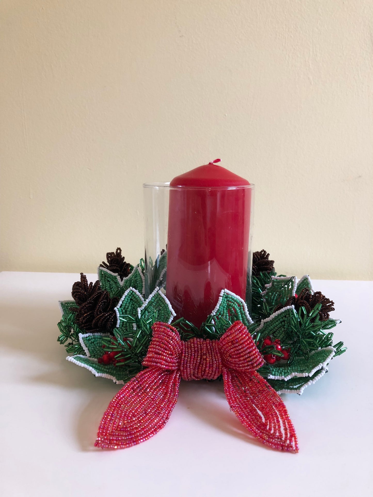 Wreath with Bow Tie