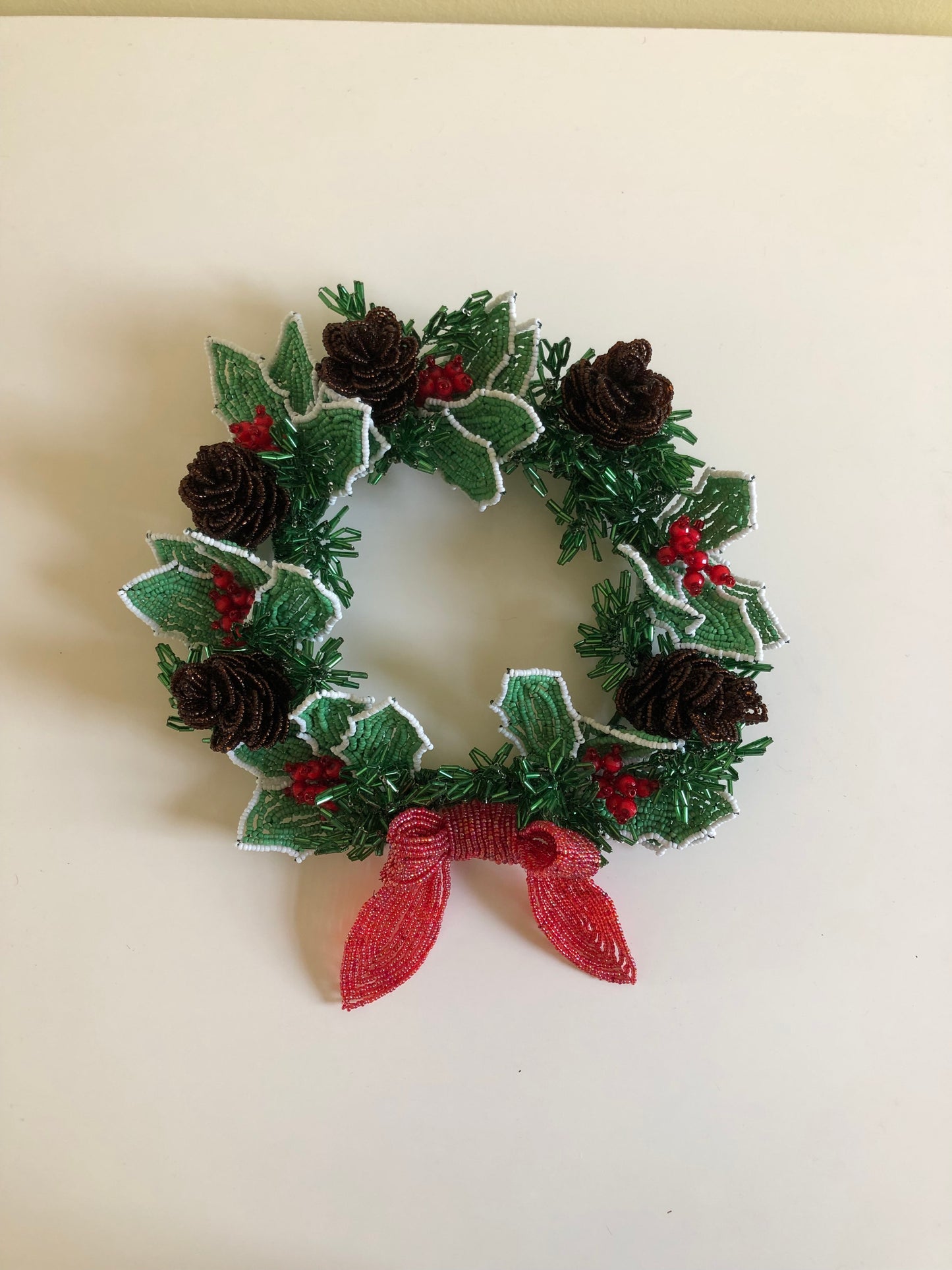 Wreath with Bow Tie