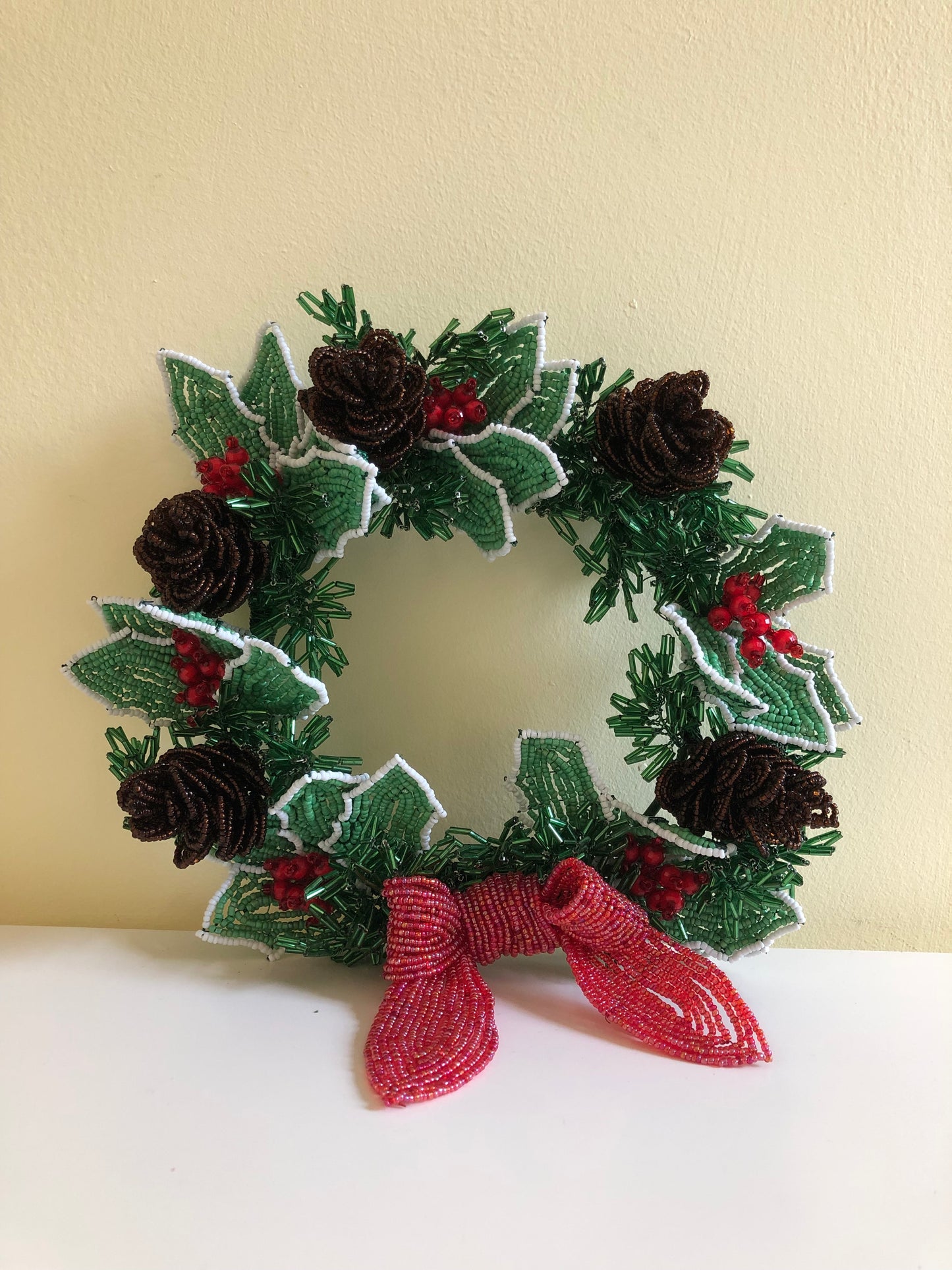 Wreath with Bow Tie