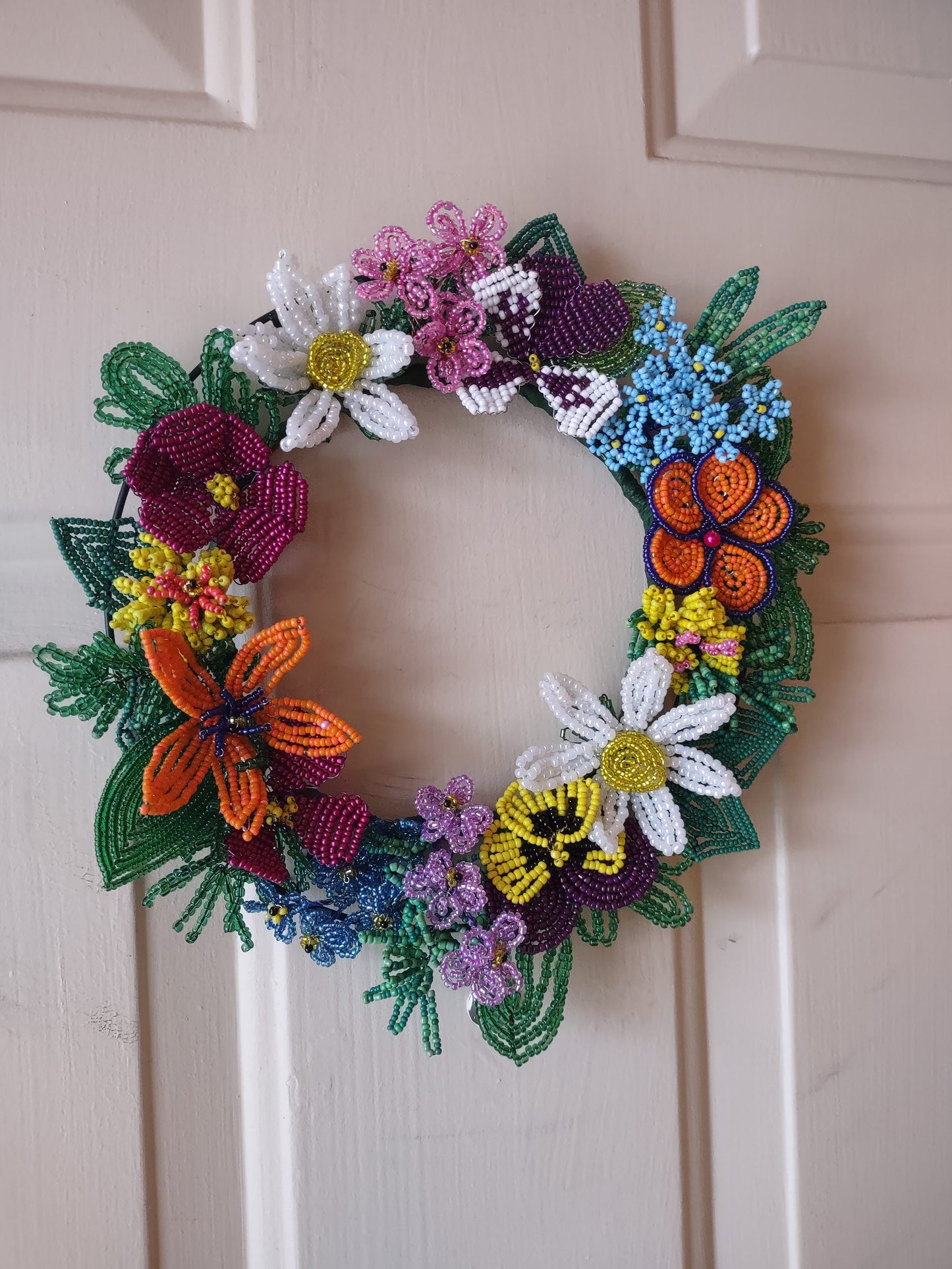 Spring Flowers Wreath