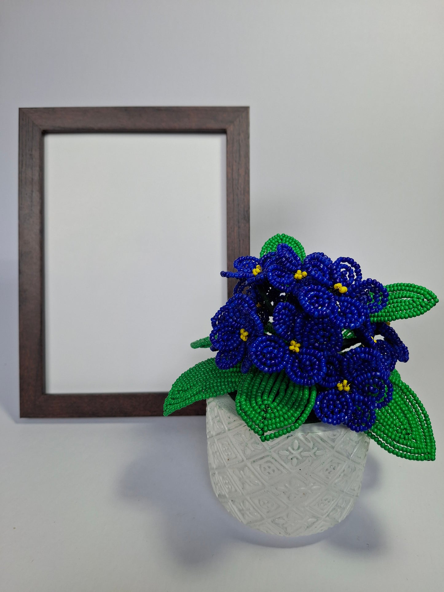 Potted French-beaded Violets