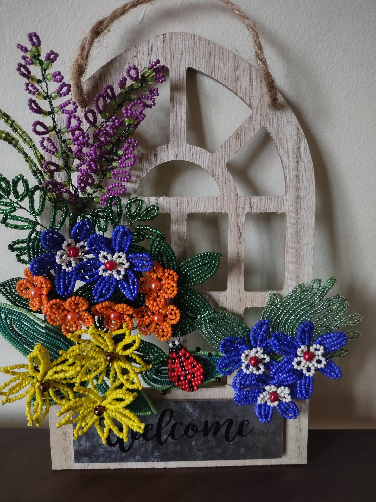 Wooden Welcome Sign#1