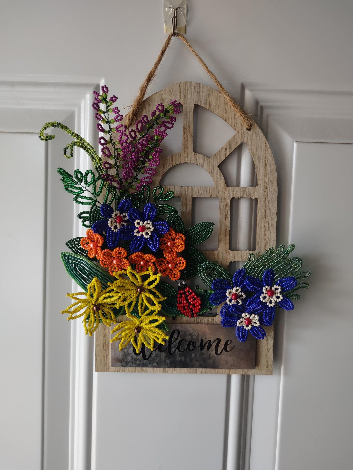 Wooden Welcome Sign#1