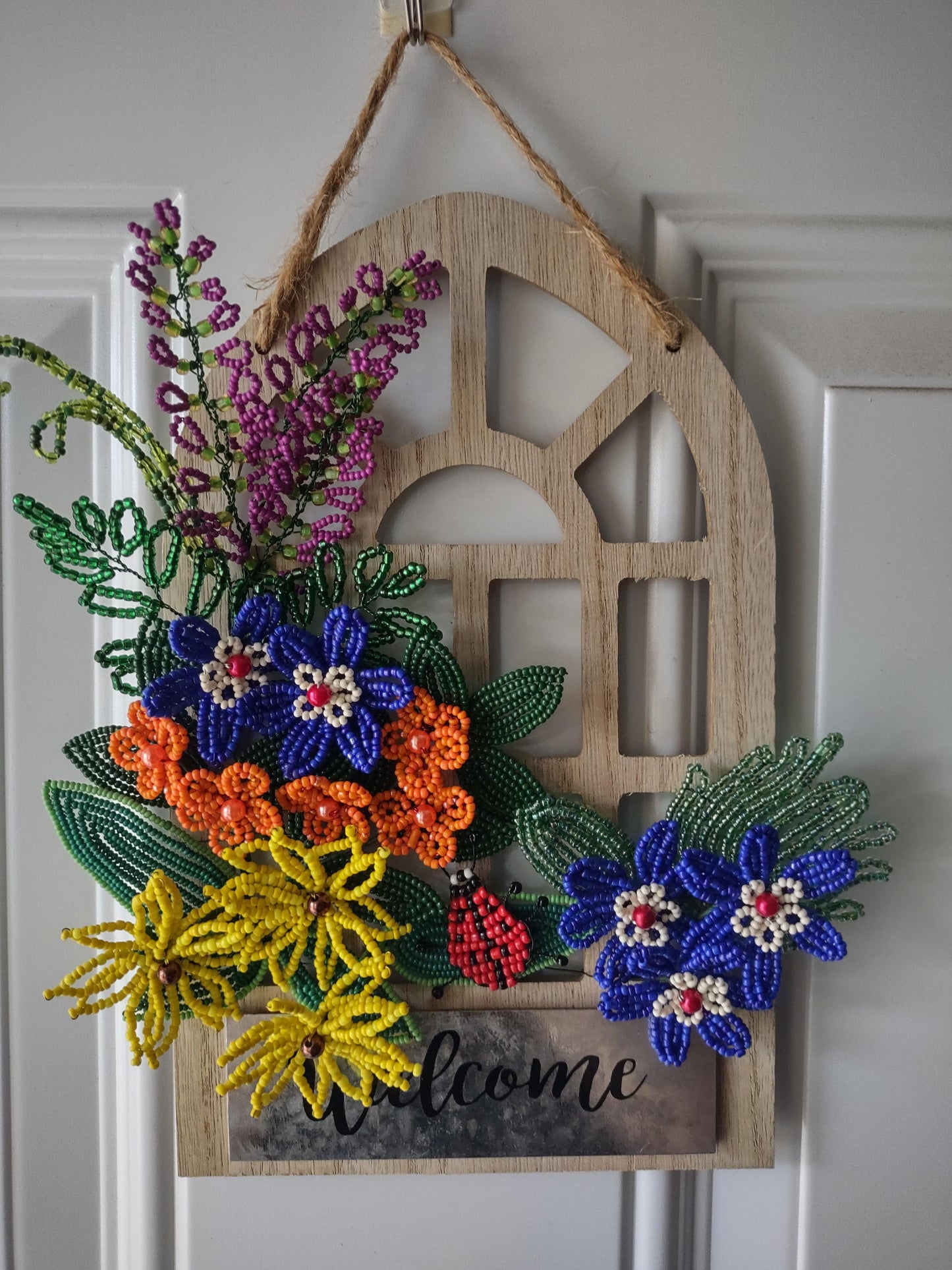 Wooden Welcome Sign#1