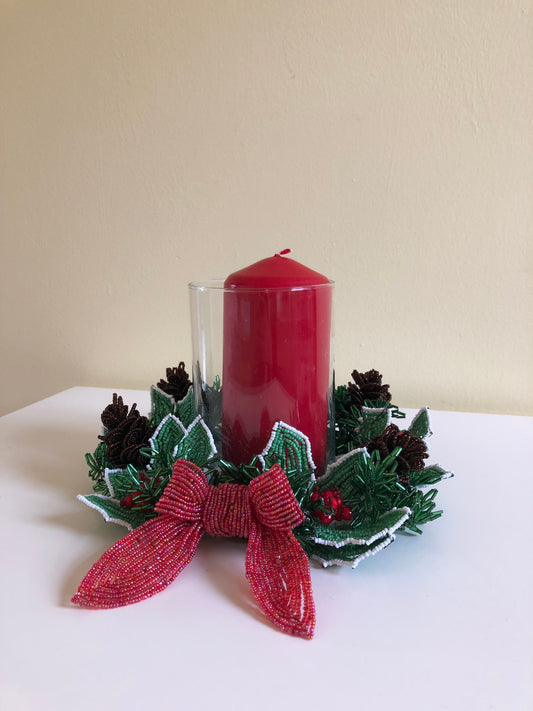 Wreath with Bow Tie