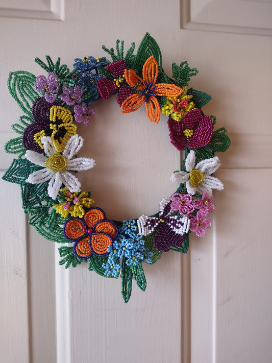 Spring Flowers Wreath