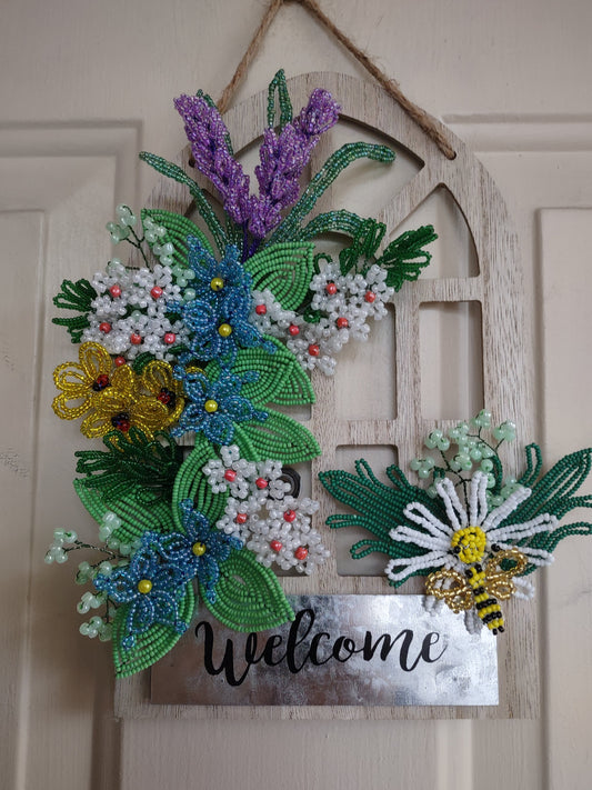 Wooden Welcome Sign