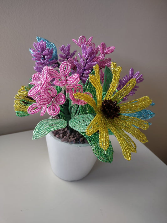 Assorted Wildflower Potted Bouquet #2